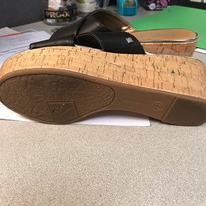 Sam & Libby wedge slides- 7-1/2